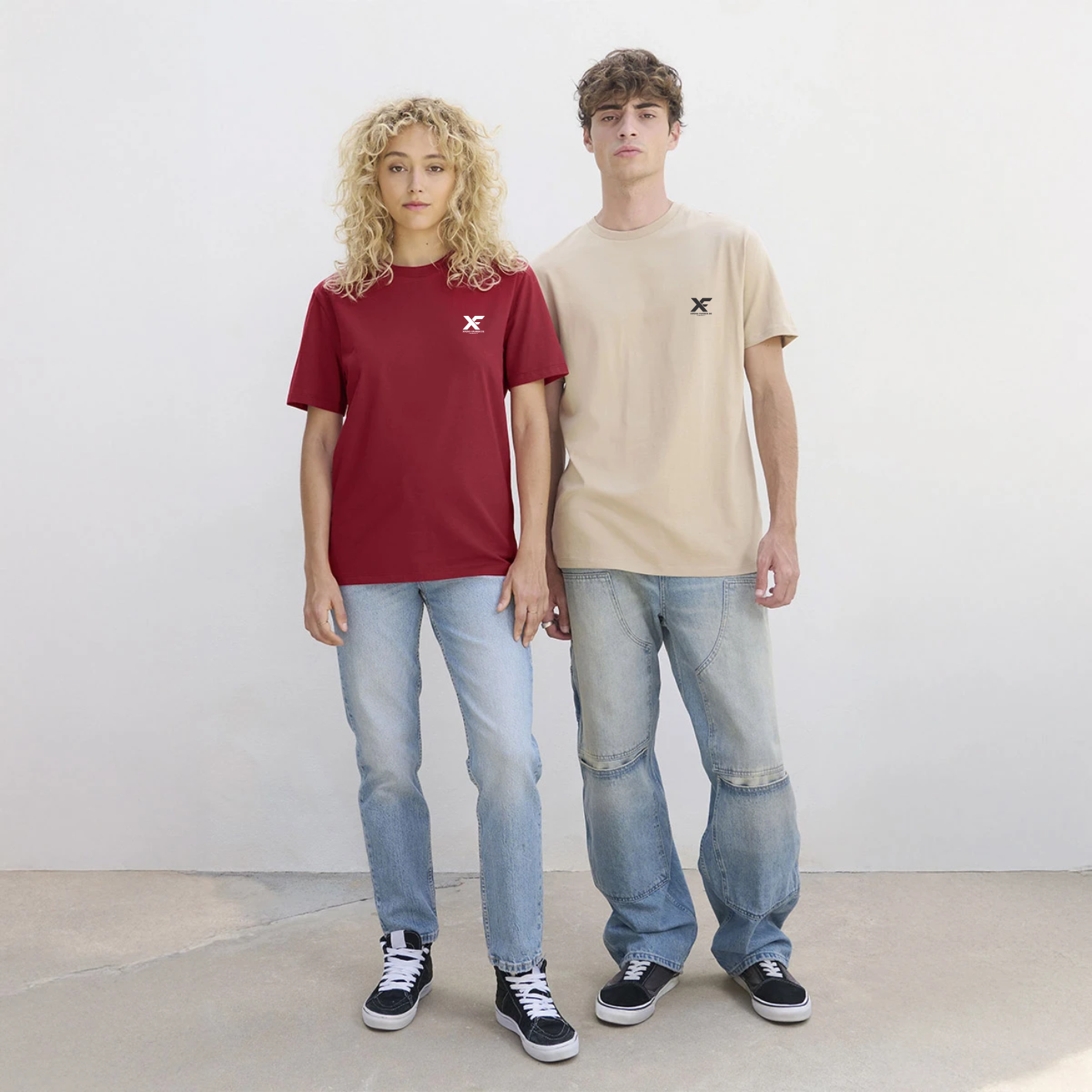 Unisex Bio T-Shirt Logo Xpeng-Fahrer