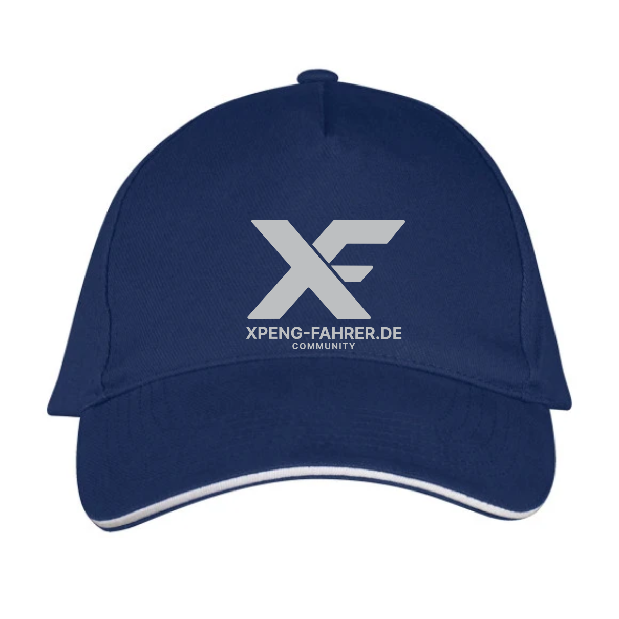 5 Panel Cap mit Xpeng-Fahrer Logo