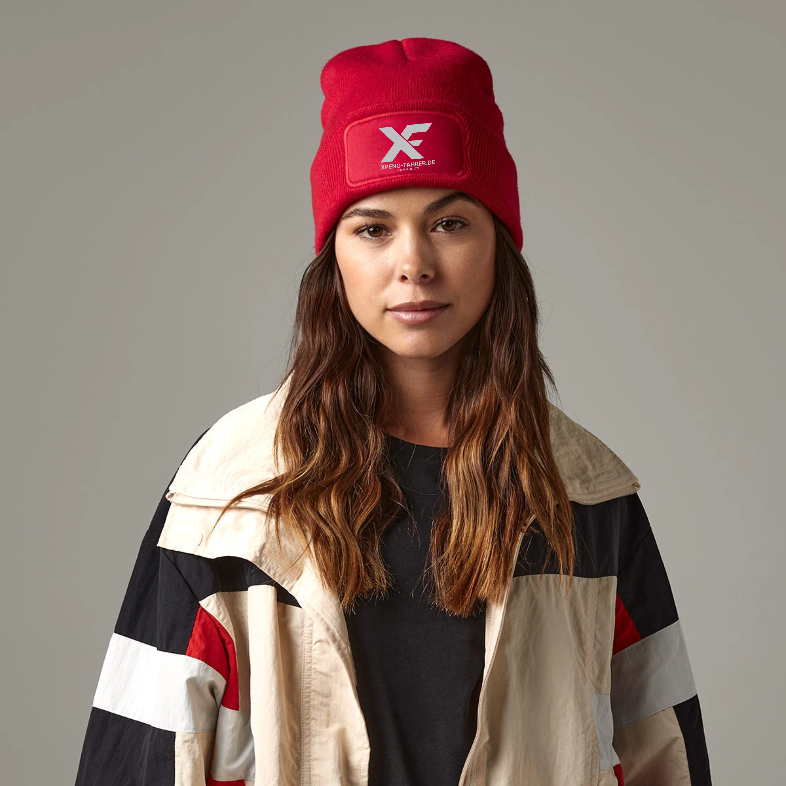 Unisize Beanie mit Xpeng-Fahrer Forum Logo